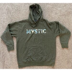 August McGregor Men's Hoodie Mystic Floral Print Olive Connor McGregor Size XL